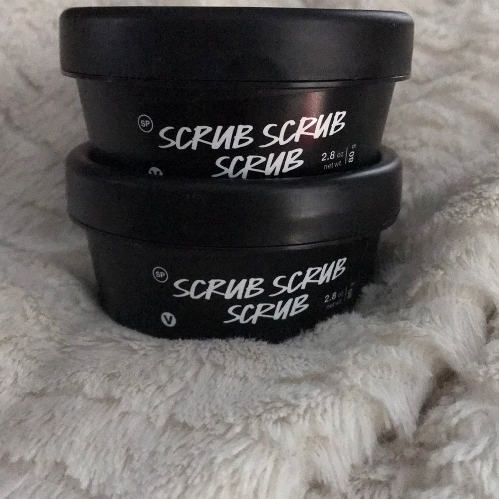 Lush scrub scrub scrub shower scrub